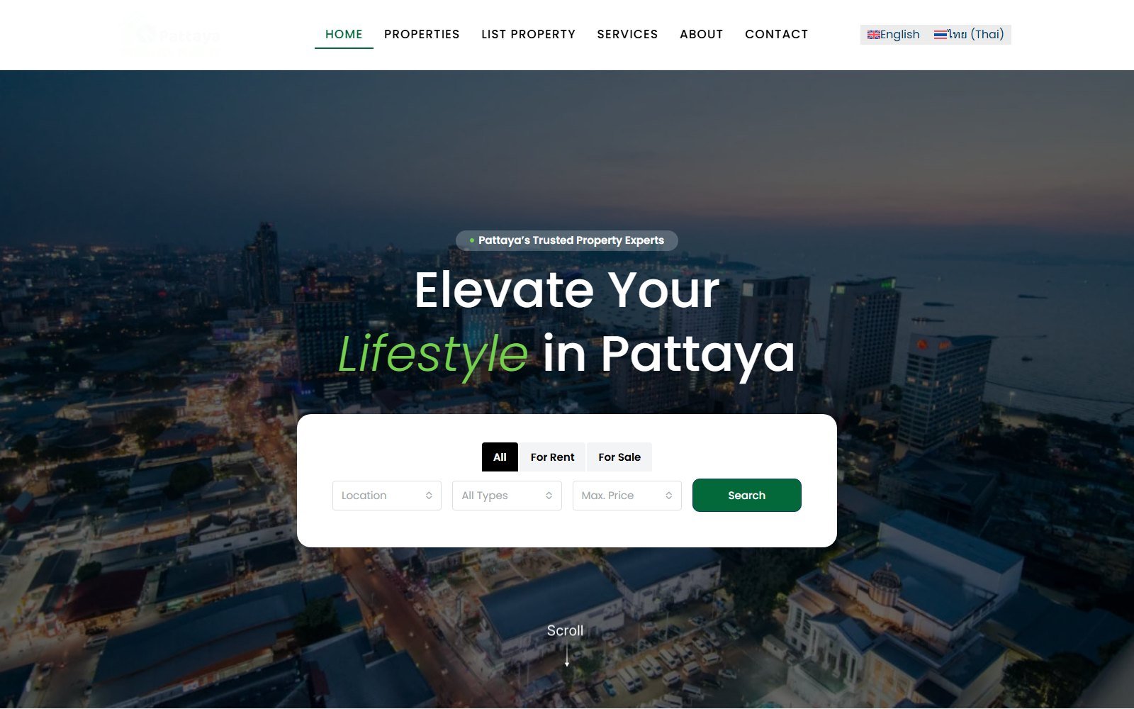 Pattaya Property Market website