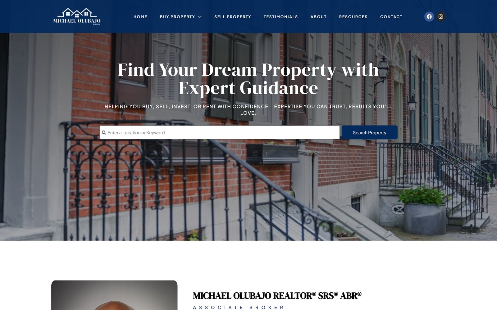 Michael Olubajo, REALTOR® website