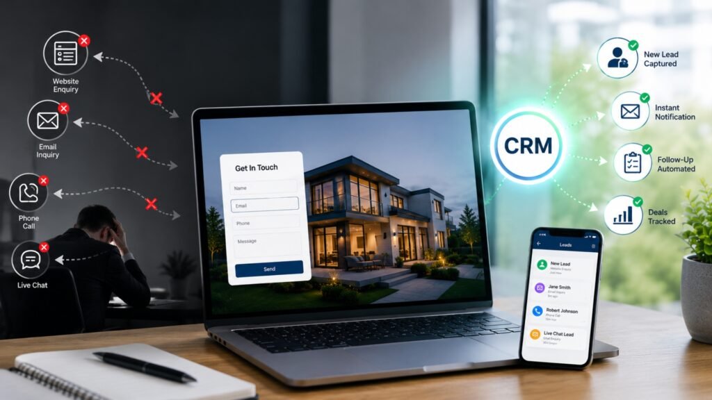 How Real Estate Agents Lose Leads Without CRM Integration